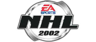 NHL 2002 title screen for Playstation 2